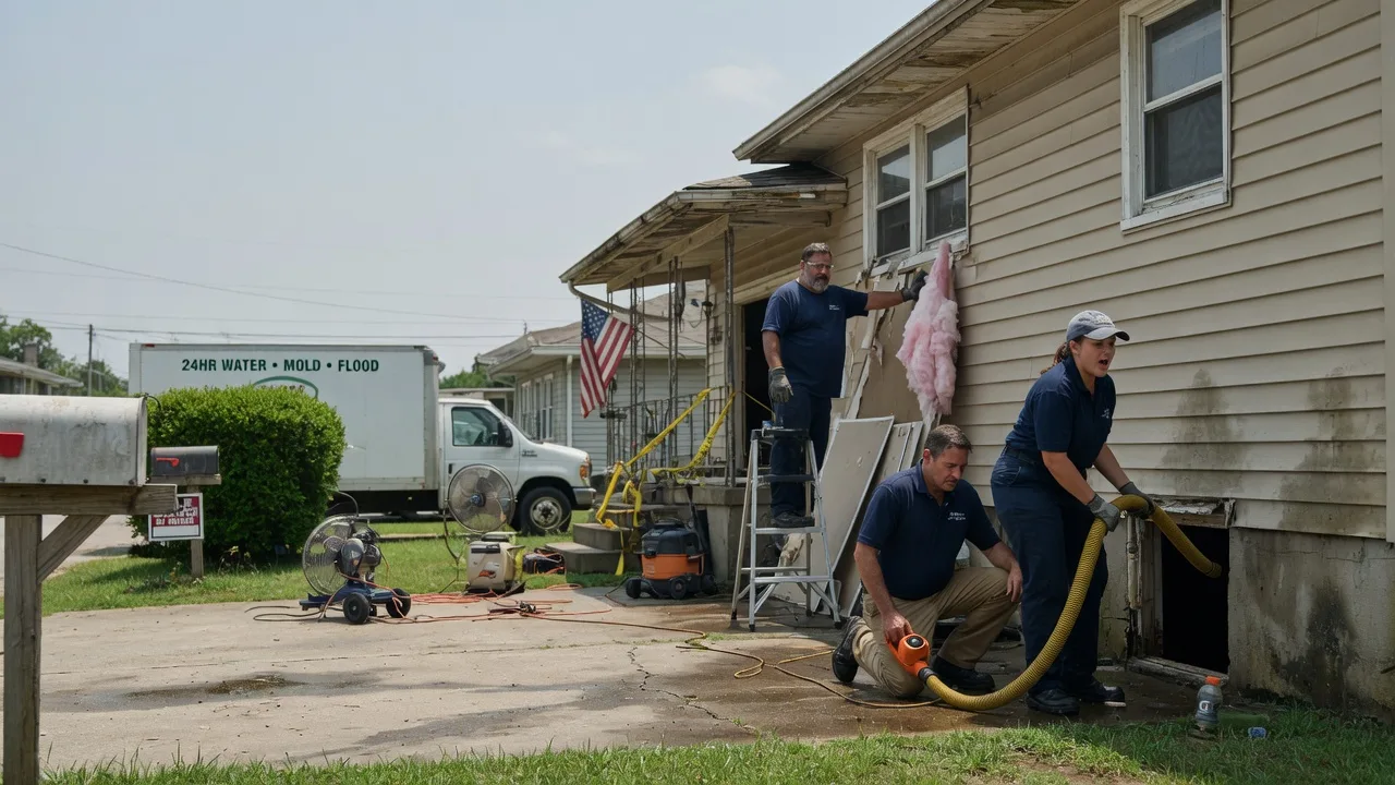 Water Damage Repair in Auburn, IL near me